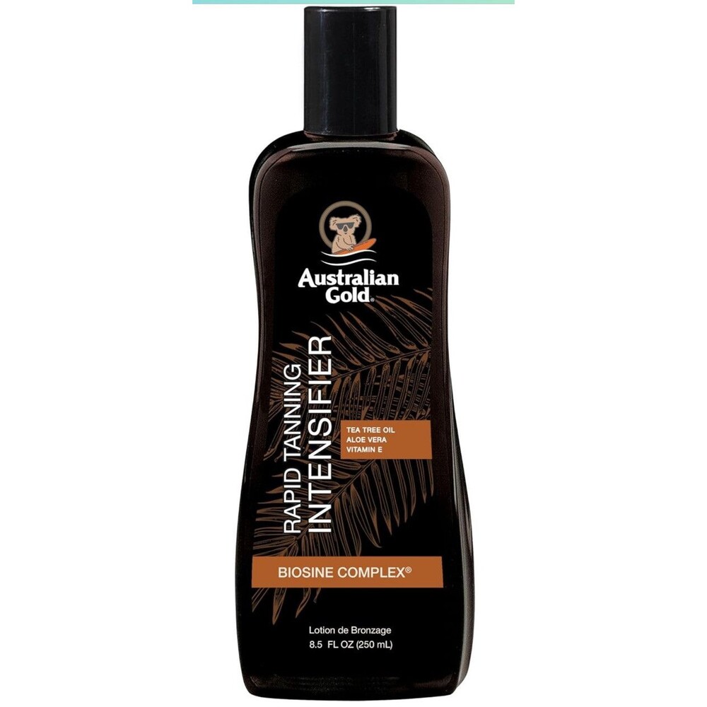 Australian Gold Rapid Tanning Intensifier Lotion, 8.5 Fl Oz | with Tea Tree Oil